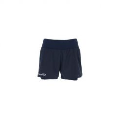 Spodenki do biegania damskie Inov-8 Airlite 2in1 Short. Czarne szorty sportowe damskie Inov-8, xs, bez wzorów, z materiału, klasyczne, do biegania. Za 296.99 zł.