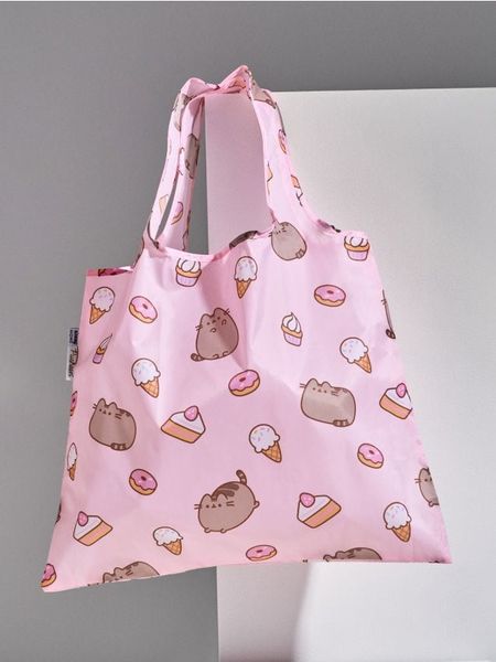 Torba Pusheen the Cat - różowy. Czerwone torby i plecaki dziecięce Sinsay. Za 12.99 zł.