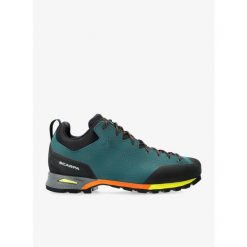 Buty podejściowe męskie SCARPA Zodiac. Niebieskie buty sportowe męskie Scarpa, bez zapięcia, wspinaczkowe. Za 676.61 zł.