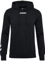 Bluza z kapturem Hummel Elemental. Szare bluzy męskie Hummel, s, bez wzorów, z bawełny, z kapturem. Za 169.95 zł.