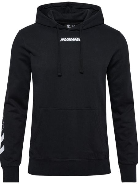 Bluza z kapturem Hummel Elemental. Szare bluzy męskie Hummel, s, bez wzorów, z bawełny, z kapturem. Za 169.95 zł.