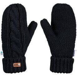 Roxy Damskie Rękawiczki Winter Mittens J Mttn kvj0 True Black. Rękawiczki damskie marki Roxy. W wyprzedaży za 90.00 zł.