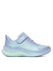 Skechers Sneakersy 303675L/LBMT Niebieski. Niebieskie buty sportowe dziewczęce Skechers, bez wzorów, z materiału, bez zapięcia. Za 229.99 zł.