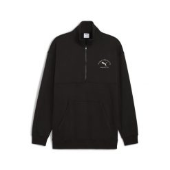 Męski sweter PUMA Class z zamkiem 1/2 PUMA Black. Czarne swetry przez głowę męskie Puma, m, bez wzorów, bez kołnierzyka. Za 279.00 zł.