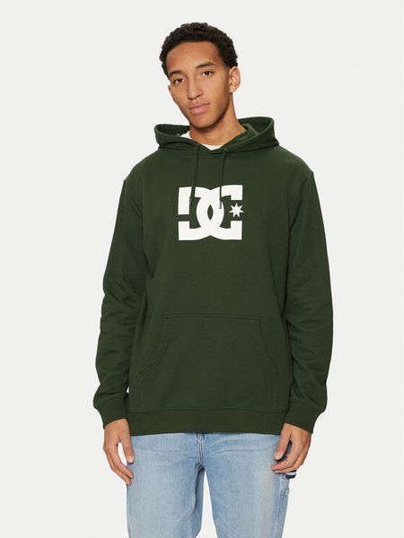 DC Shoes Bluza Star ADYSF03099 Zielony Relaxed Fit. Zielone bluzy męskie DC Shoes, m, bez wzorów, z bawełny, bez kaptura. Za 199.99 zł.