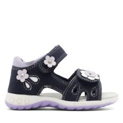Sandały Nelli Blu. Niebieskie sandały dziewczęce Nelli Blu, bez zapięcia. Za 99.99 zł.