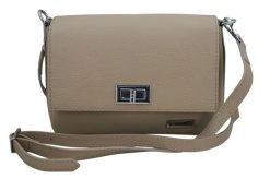 Wizytowa torebka damska Barberinis - Beżowa. Brązowe torebki shopper damskie Barberinis, bez wzorów, z lakierowanej skóry, eleganckie, lakierowane, bez dodatków. Za 203.99 zł.