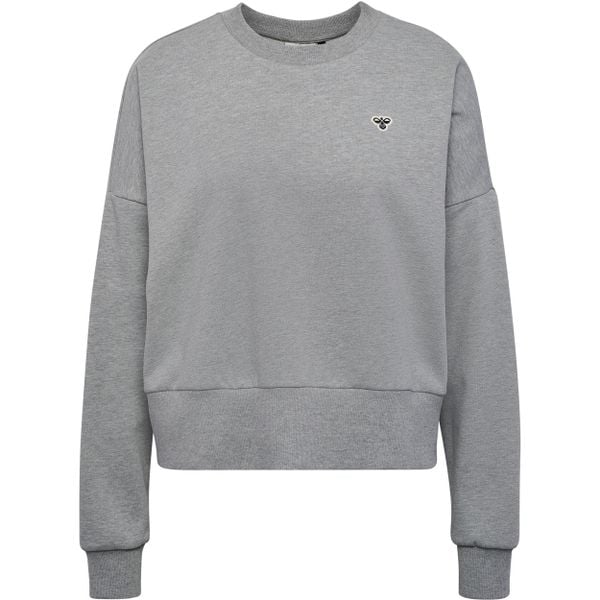 Bluza damska Hummel Bee. Szare bluzy damskie Hummel, bez wzorów, bez kaptura. Za 236.50 zł.