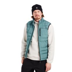 Kamizelka Protest Bramptoon. Zielone kurtki męskie Protest, m, bez wzorów, eleganckie, bez kaptura. Za 342.50 zł.