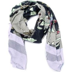 Szal TOMMY HILFIGER - Mixed Flowers Scarf AW0AW04935 413. Szaliki i chusty damskie marki Tommy Hilfiger. W wyprzedaży za 129.00 zł.