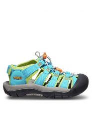 Keen Sandały Newport Boundless Sandal 1028783 Niebieski. Niebieskie sandały chłopięce Keen, z materiału, bez zapięcia. Za 199.99 zł.