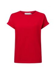 ARMEDANGELS Koszulka damska - Idaara Kobiety Bawełna czerwony jednolity, S. Czerwone t-shirty damskie ARMEDANGELS, s, bez wzorów, z bawełny, bez kołnierzyka. Za 199.95 zł.
