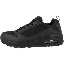 Buty sportowe Sneakersy męskie, Skechers Uno - Fastime. Czarne buty sportowe męskie Skechers, z materiału, bez zapięcia, trekkingowe. Za 299.00 zł.