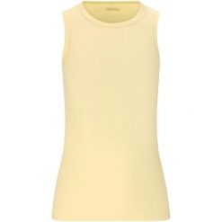 Damski tank top Athlecia Meyers. Żółte obuwie sportowe damskie Athlecia, bez wzorów, na fitness i siłownię. Za 163.50 zł.