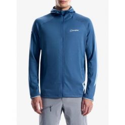 Bluza z kapturem męska Berghaus Staindrop Hike Jkt Am. Niebieskie bluzy męskie Berghaus, m, bez wzorów, z kapturem. Za 351.99 zł.
