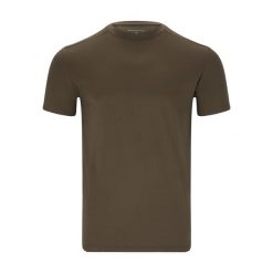 Koszulka do biegania męska Endurance Hubend. Brązowe koszulki sportowe męskie Endurance, m, bez wzorów, bez kołnierzyka, bez ramiączek, do biegania. Za 134.99 zł.