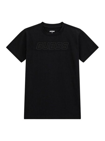 Guess Bluza K6RQ03 KAD74 Biały Regular Fit. Białe bluzy dla dziewczynek Guess, z aplikacjami, z bawełny, bez ramiączek, bez kaptura. Za 109.99 zł.
