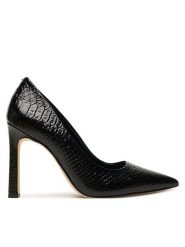 MICHAEL Michael Kors Szpilki Amara 40T5AMHP2L Czarny. Czarne szpilki damskie MICHAEL Michael Kors, bez wzorów, ze skóry, bez obcasa, bez zapięcia. Za 779.99 zł.