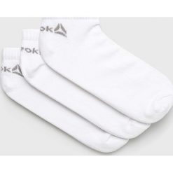 Reebok - Skarpety (3-pack). Szare skarpety męskie Reebok, z bawełny. Za 29.90 zł.