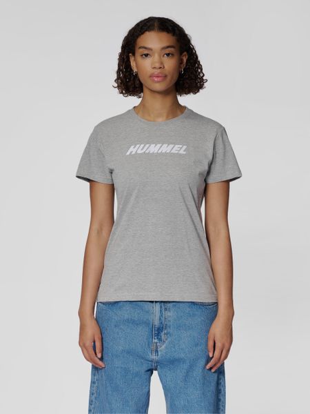 Damska koszulka z logo Hummel Elemental. Czarne koszulki sportowe damskie Hummel, s, bez wzorów, z bawełny, eleganckie, bez kołnierzyka. Za 109.50 zł.