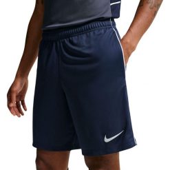 Spodenki męskie Nike Dri-Fit Park 26. Niebieskie krótkie spodenki sportowe męskie Nike, m, bez wzorów, z poliesteru, na fitness i siłownię, dri-fit (nike). Za 76.99 zł.