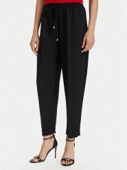 ACCESS FASHION Spodnie materiałowe 63-5101-183 Czarny Regular Fit. Czarne spodnie materiałowe damskie ACCESS FASHION, xl, bez wzorów, z materiału. Za 449.99 zł.