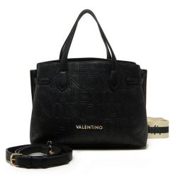 Torebka Valentino. Czarne torebki do ręki damskie Valentino, bez wzorów, klasyczne, bez dodatków. Za 539.99 zł.