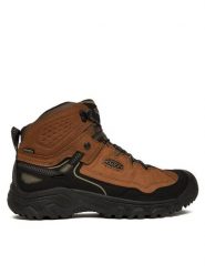 Keen Trekkingi Targhee IV Waterproof Hiking Boot 1028988 Brązowy. Brązowe trekkingi męskie Keen, trekkingowe. Za 599.99 zł.