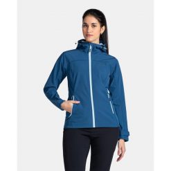 Damska kurtka softshell Kilpi RAVIA-W. Czarne kurtki damskie Kilpi, s, bez wzorów, z softshellu, bez kaptura. Za 318.77 zł.