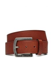 Pepe Jeans Pasek Męski Moss PM021026 Brązowy. Brązowe paski damskie Pepe Jeans, bez wzorów, z jeansu. Za 179.99 zł.