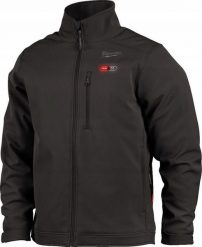 MILWAUKEE.HEATED JACKET M12HJBL5-0(XL) BLACK. Czarne kurtki męskie Milwaukee, m, bez wzorów, bez kaptura. Za 1,170.79 zł.