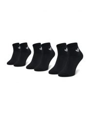 Adidas Skarpety długie Mid-Cut Crew FM0643 Czarny. Czarne skarpety damskie Adidas, bez wzorów, z materiału. Za 49.99 zł.