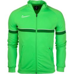 Bluza sportowa męska Nike Dri-FIT Academy 21 Knit Track Jacket. Zielone bluzy męskie Nike, m, bez wzorów, bez kaptura, dri-fit (nike). Za 121.00 zł.