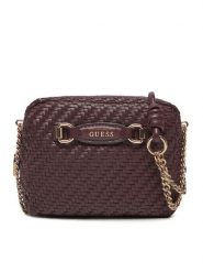 Guess Torebka HWWG95 30140 Bordowy. Czerwone torebki do ręki damskie Guess, z aplikacjami, ze skóry, bez dodatków. Za 309.99 zł.
