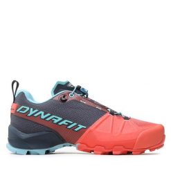 Trekkingi Dynafit. Pomarańczowe obuwie sportowe damskie Dynafit, bez wzorów, trekkingowe. Za 529.99 zł.