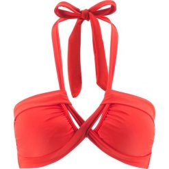 Biustonosz bikini bandeau bonprix czerwony. Czerwone bikini damskie bonprix, z haftami. Za 32.99 zł.