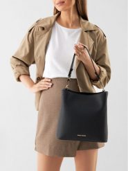 Gino Rossi Torebka TYLO-182 Czarny. Czarne torebki do ręki damskie Gino Rossi, bez wzorów, z materiału, bez dodatków. Za 279.99 zł.