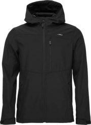 Męska kurtka softshell Loap Ladan czarna. Czarne kurtki męskie ÀLG, na jesień, m, bez wzorów, z materiału, do biegania. Za 290.99 zł.