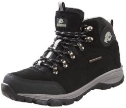 Damskie buty trekkingowe i turystyczne zamszowe. Szare obuwie sportowe damskie GUGGEN MOUNTAIN, trekkingowe. Za 408.61 zł.