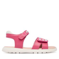 Sandały Agatha Ruiz de la Prada. Czerwone sandały dziewczęce Agatha Ruiz de la Prada, bez zapięcia. Za 249.99 zł.