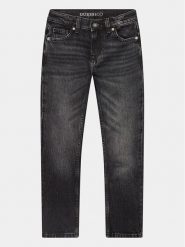Guess Jeansy L3BA01 D55S1 Szary Relaxed Fit. Szare jeansy dla chłopców Guess, z bawełny. Za 179.99 zł.