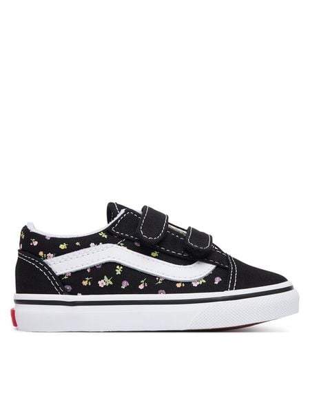 Vans Tenisówki Old Skool V VN000VB2HN11 Czarny. Czarne buty sportowe dziewczęce Vans, bez wzorów, bez zapięcia. Za 219.99 zł.