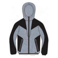 Brugi Bluza męska 4AMZ 3YL Grigio Nero r. XXL. Bluzy sportowe męskie marki Brugi. Za 103.82 zł.
