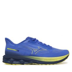 Buty do biegania Mizuno. Niebieskie buty sportowe męskie Mizuno, bez zapięcia, do biegania, mizuno wave. Za 599.99 zł.