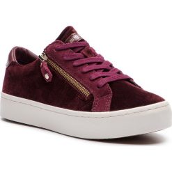 Sneakersy TOMMY HILFIGER - Jupiter 2Z FW0FW02084 Decadent Chocolate 295. Czerwone półbuty damskie Tommy Hilfiger, bez wzorów, z materiału, bez obcasa, na płaskiej podeszwie, bez zapięcia. W wyprzedaży za 239.00 zł.