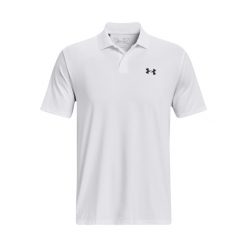 Polo Under Armour Performance 3.0. Białe koszulki polo męskie Under Armour, m, bez wzorów, bez ramiączek. Za 276.50 zł.