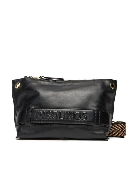 Pikolinos Torebka Wha-1110C2 Czarny. Czarne listonoszki damskie Pikolinos, bez wzorów, ze skóry, bez dodatków. Za 679.99 zł.