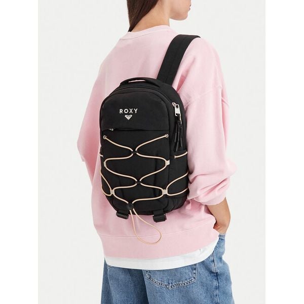 Plecak Roxy. Czarne plecaki damskie Roxy, bez wzorów, sportowe. Za 139.99 zł.