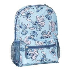Plecak dziecięcy Stitch Niebieski. Niebieskie torby i plecaki dziecięce Disney, z poliesteru. Za 85.60 zł.