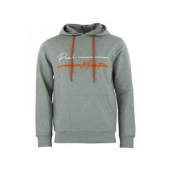 Bawełniana bluza Peak Mountain French Terry. Szare bluzy męskie Peak Mountain, xl, bez wzorów, z bawełny. Za 179.00 zł.